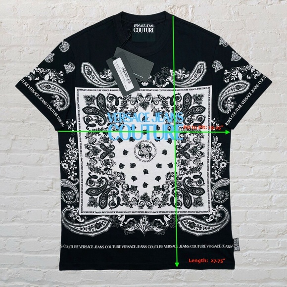 ❌❌ SOLD Versace Jeans Couture Bandana Baroque - Picture 3 of 10